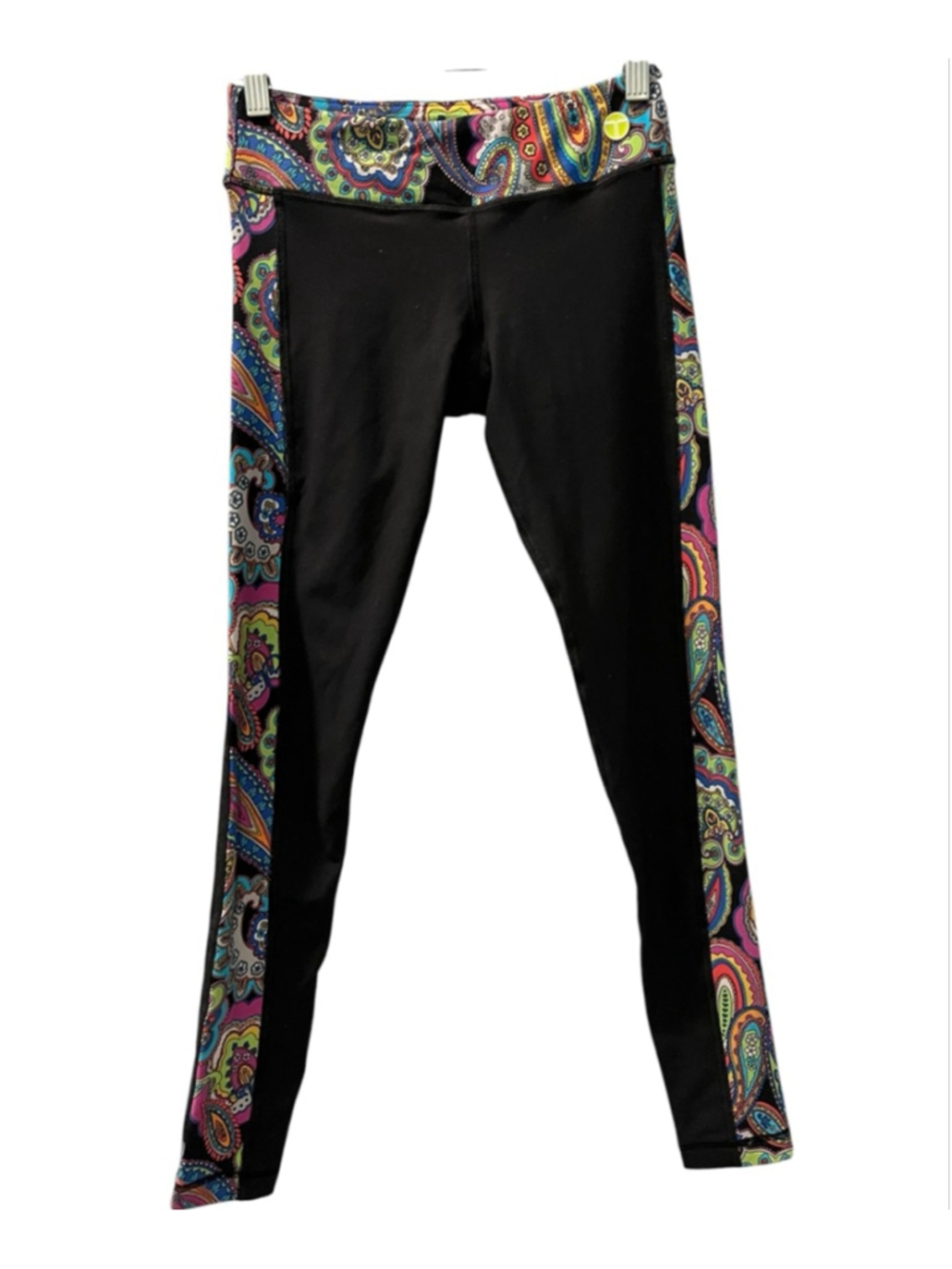 Trina Turk Recreation Abstract Colorful Workout Yoga Leggings Women's Size XS